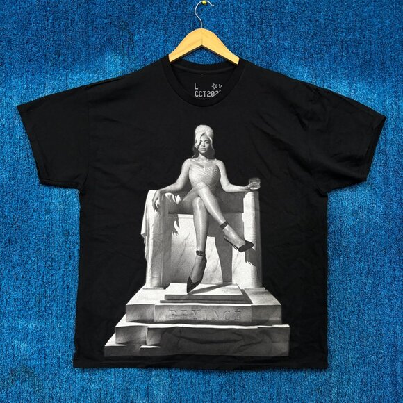 Beyonce Cowboy Carter Rodeo Chitlin Circuit Tour Graphic T-Shirt Size Large - Picture 1 of 4